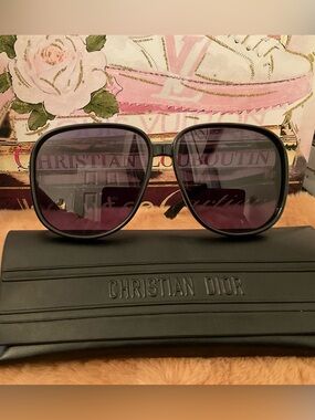 EUC Dior Oversized Sunglasses